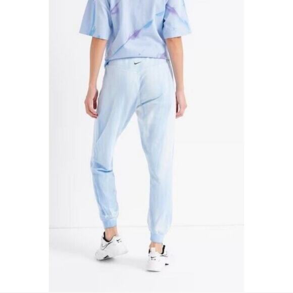 Nike Yoga Luxe Blue Joggers - Picture 5 of 13